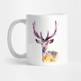 Purple Reindeer Mug